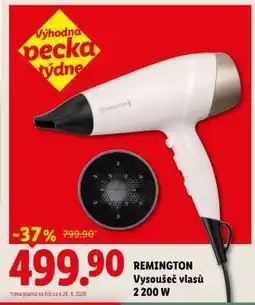 Lidl REMINGTON Vysoušeč vlasů 2 200 W nabídka