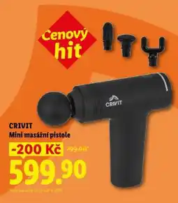 Lidl CRIVIT MINI MASÁŽNÍ PISTOLE nabídka