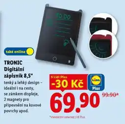 Lidl TRONIC Digitální zápisník 8,5 nabídka