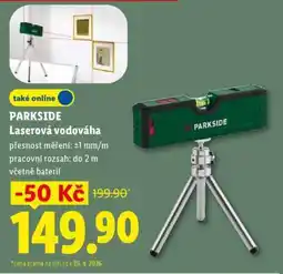 Lidl PARKSIDE LASEROVÁ VODOVÁHA nabídka