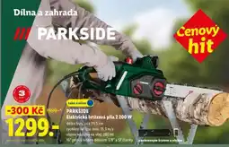 Lidl Parkside Elektrická řetězová pila 2 200 W nabídka
