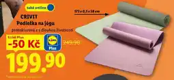Lidl CRIVIT PODLOŽKA NA JÓGU nabídka