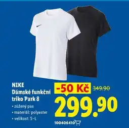 Lidl NIKE Dámské funkční triko Park 8 nabídka