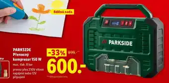 PARKSIDE Přenosný kompresor 150 W