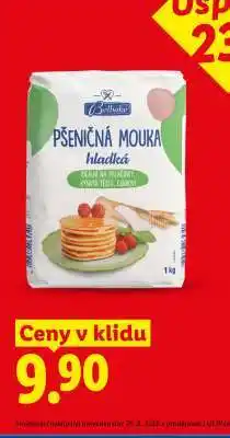 Lidl Pšeničná mouka hladká nabídka