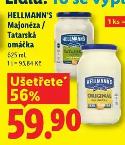 Lidl Hellmann’s Majonéza / Tatarská omáčka nabídka