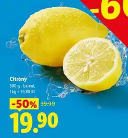 Lidl Citrony nabídka