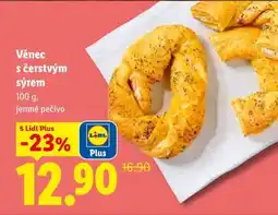 Lidl Věnec s čerstvým sýrem nabídka