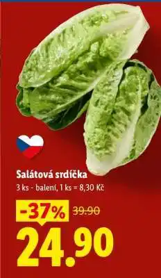 Lidl SALÁTOVÁ SRDÍČKA nabídka