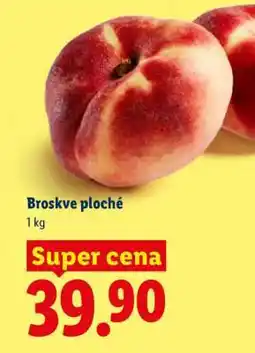Lidl Broskve ploché nabídka