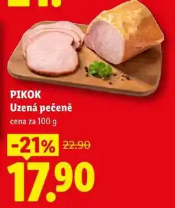 Lidl PIKOK Uzená pečeně nabídka