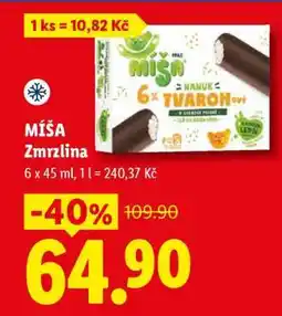 Lidl Míša Zmrzlina nabídka
