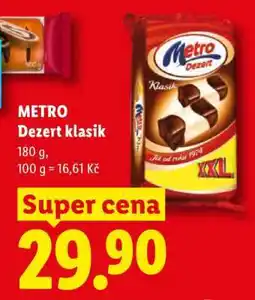 Lidl Metro Dezert Klasik nabídka