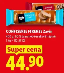 Lidl CONFISERIE FIRENZE Závin nabídka
