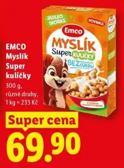 Lidl EMCO Myslík Super Kuličky nabídka