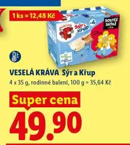 Lidl Veselá kráva Sýr a Křup nabídka