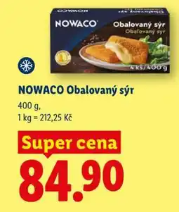 Lidl NOWACO Obalovaný sýr nabídka