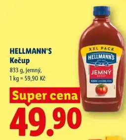 Lidl Hellmann’s kečup nabídka