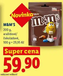 Lidl M&M‘s nabídka