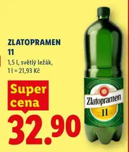 Lidl Zlatopramen 11 nabídka