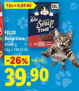 Lidl Felix Soup Time nabídka