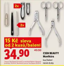 Lidl CIEN BEAUTY Manikúra nabídka