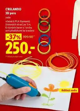 Lidl Crelando 3D pero nabídka