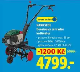 Lidl PARKSIDE Benzínový zahradní kultivátor nabídka