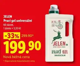 Lidl Jelen Prací gel univerzální nabídka