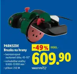 Lidl PARKSIDE Bruska na hrany nabídka