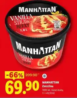 Lidl MANHATTAN Zmrzlina nabídka