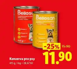 Lidl Konzerva pro psy nabídka