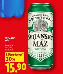 Lidl Svijanský Máz nabídka