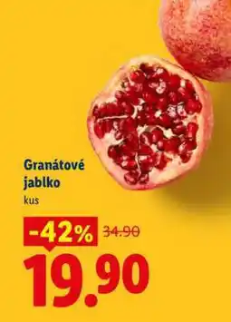 Lidl Granátové jablko nabídka