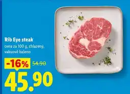 Lidl RIB EYE STEAK nabídka