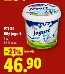 Lidl Pilos BÍLÝ JOGURT nabídka
