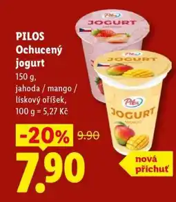 Lidl Pilos OCHUCENÝ JOGURT nabídka