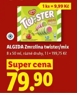 Lidl ALGIDA Zmrzlina twister/mix nabídka
