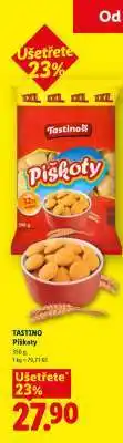 Lidl TASTINO PIŠKOTY nabídka