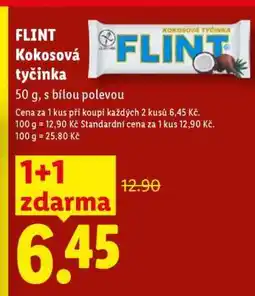 Lidl FLINT Kokosová tyčinka nabídka