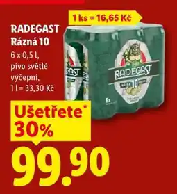 Lidl Radegast Rázná 10 nabídka