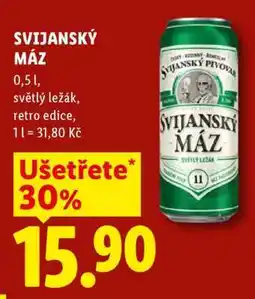 Lidl Svijanský Máz nabídka
