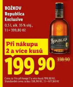 Lidl Božkov Republica Exclusive nabídka