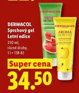Lidl DERMACOL Sprchový gel Letní edice nabídka
