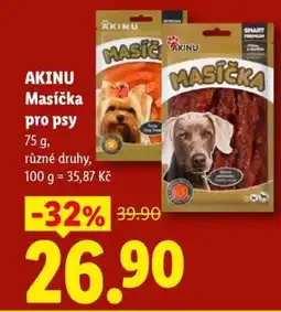 Lidl Akinu Masíčka pro psy nabídka