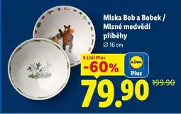 Lidl Miska Bob a Bobek / Mlsné medvědí příběhy nabídka