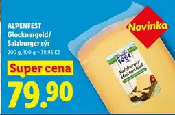 Lidl ALPENFEST Glocknergold/Salzburger sýr nabídka