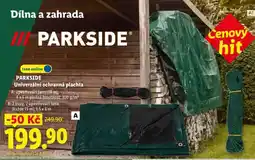 Lidl PARKSIDE UNIVERZÁLNÍ OCHRANNÁ PLACHTA nabídka