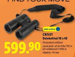 Lidl CRIVIT Dalekohled 10 x 42 nabídka