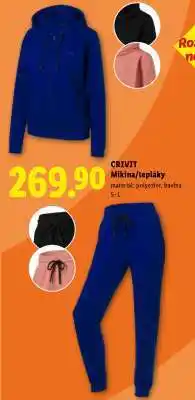 Lidl CRIVIT Mikina/tepláky nabídka